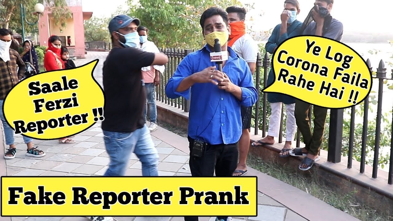 Fake Reporter Prank Part 10 | Fajita tv | Pranks in India 2021